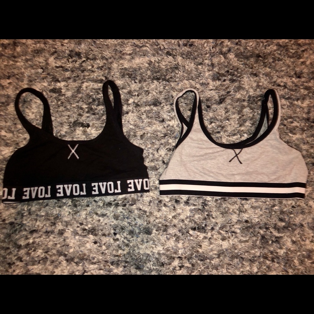 Set of 2 Girls Sport Bras